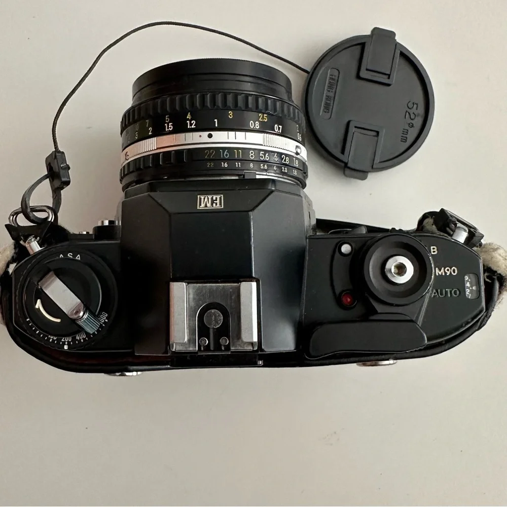 Nikon Black EM SLR Camera